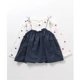 デニム | ワッフルドッキングフレアトップス | F.O.Online Store