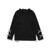 WEB限定 袖リボンリブTシャツ | F.O.Online Store | 詳細画像2 