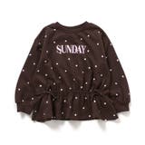 WEB限定 スウェットライクペプラムロゴトップス | F.O.Online Store | 詳細画像2