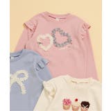 ピンク | WEB限定 GIRLSモチーフスウェットライクTシャツ | F.O.Online Store