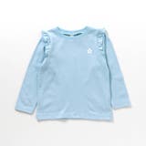 サックス | ワンポイント肩フリルTシャツ|7days Style | F.O.Online Store