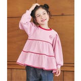 ピンク | WEB限定 ワッフルティアードなみなみライントップス | F.O.Online Store