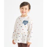 【新色追加】ワッフルペプラムハートモチーフTシャツ | F.O.Online Store | 詳細画像1 