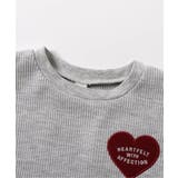 【新色追加】ワッフルペプラムハートモチーフTシャツ | F.O.Online Store | 詳細画像8 