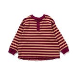 【リンク】ヘンリーネックマルチボーダーTシャツ | F.O.Online Store | 詳細画像2 