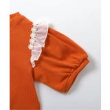 肩フリルフラワーモチーフTシャツ | F.O.Online Store | 詳細画像10 