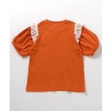 肩フリルフラワーモチーフTシャツ | F.O.Online Store | 詳細画像8 