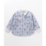 tiny bear ストライプ＆パッチワークシャツ | F.O.Online Store | 詳細画像12 