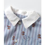 tiny bear ストライプ＆パッチワークシャツ | F.O.Online Store | 詳細画像14 