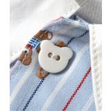 tiny bear ストライプ＆パッチワークシャツ | F.O.Online Store | 詳細画像15 