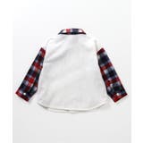 tiny bear ストライプ＆パッチワークシャツ | F.O.Online Store | 詳細画像3 