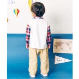 tiny bear ストライプ＆パッチワークシャツ | F.O.Online Store | 詳細画像7 