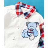 tiny bear ストライプ＆パッチワークシャツ | F.O.Online Store | 詳細画像9 