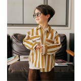 ストライプ柄 | フロントジップシャツ | F.O.Online Store