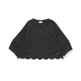 チャコール | スカラップデザインプルオーバー  | F.O.Online Store
