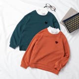 ハート刺繍レイヤードトレーナー | F.O.Online Store | 詳細画像12