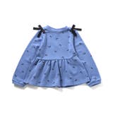 サックス | 肩リボンペプラムトレーナー | F.O.Online Store