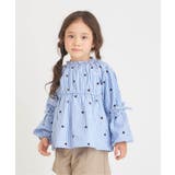 【リンク】袖リボンハート・さくらんぼ刺繍チュニック_RP | F.O.Online Store | 詳細画像1 