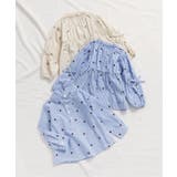 【リンク】袖リボンハート・さくらんぼ刺繍チュニック_RP | F.O.Online Store | 詳細画像14 