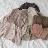 レースアップニットベスト | F.O.Online Store | 詳細画像15