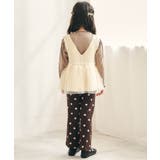 チュールペプラムニットベスト | F.O.Online Store | 詳細画像11 