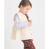 ペプラムフリルニットベスト | F.O.Online Store | 詳細画像1 