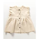 ペプラムフリルニットベスト | F.O.Online Store | 詳細画像2 