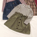 カーキ | フロントボタンドッキングワンピース | F.O.Online Store