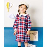 tiny bear ストライプ＆チェックワンピース | F.O.Online Store | 詳細画像1 