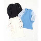 3柄刺繍チュールスリーブワンピース | F.O.Online Store | 詳細画像17