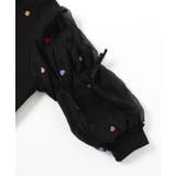 3柄刺繍チュールスリーブワンピース | F.O.Online Store | 詳細画像3