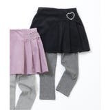 ブラック | レギンス付きプリーツスカート | F.O.Online Store