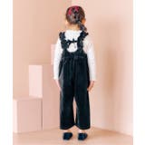 ベロアフリルサロペット 9分丈 | F.O.Online Store | 詳細画像5