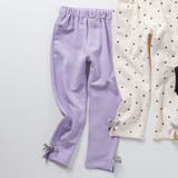 ラベンダー | 裾リボンパンツ|7days Style 10分丈 | F.O.Online Store