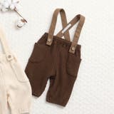 ブラウン | サスペンダー付きワッフルパンツ | F.O.Online Store