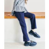 ネイビーブルー | バラエティフレアパンツ/Look at Me!Pants  10分丈 | F.O.Online Store
