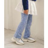 サックス | バラエティフレアパンツ/Look at Me!Pants  10分丈 | F.O.Online Store