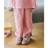 ピンク | ワッフル配色ステッチ刺繍パンツ | F.O.Online Store