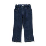 裾パール・ラインストーンフレアきゅんパンツ 10分丈 | F.O.Online Store | 詳細画像8
