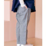 チェック柄 | ハートポケットきゅんパンツ  10分丈 | F.O.Online Store