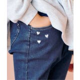 ハート刺繍スリムきゅんパンツ  10分丈 | F.O.Online Store | 詳細画像13 