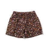 ブラウン | 【リンク】花柄スカラップポケットパンツ  ショート丈 | F.O.Online Store