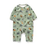 ミント | べロア総柄カバーオール | F.O.Online Store