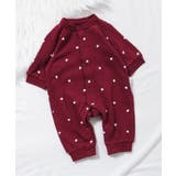 レッド | WEB限定 裏毛4柄カバーオール | F.O.Online Store