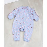 ブルー | 【リンク】ジャガード総柄カバーオール | F.O.Online Store