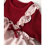 【リンク】さくらんぼ・ハートプリントティアードカバーオール | F.O.Online Store | 詳細画像9 