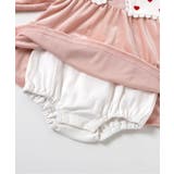 【リンク】ハート襟刺繍ティアードカバーオール | F.O.Online Store | 詳細画像13 