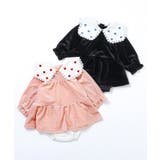 【リンク】ハート襟刺繍ティアードカバーオール | F.O.Online Store | 詳細画像15 