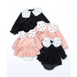 【リンク】ハート襟刺繍ティアードカバーオール | F.O.Online Store | 詳細画像18 