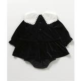 【リンク】ハート襟刺繍ティアードカバーオール | F.O.Online Store | 詳細画像3 